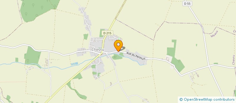 localisation de l'entreprise MADAME ANNE-MARIE MOREAU  CHEVRU