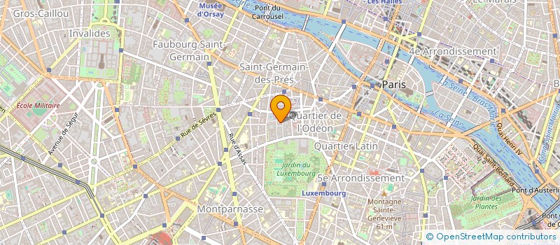 localisation de l'entreprise MADAME ANNE-MARIE MORIN  PARIS