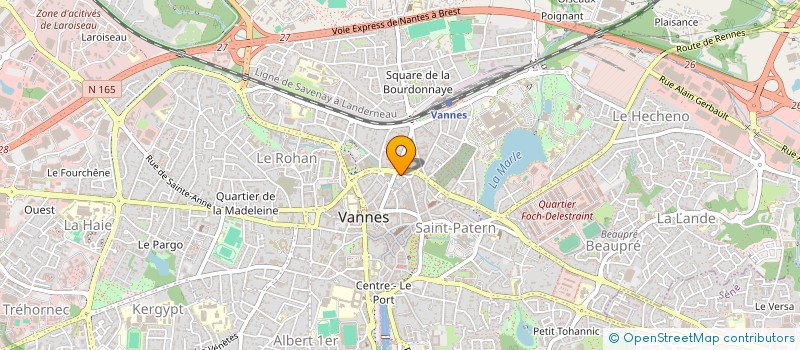 localisation de l'entreprise MADAME ANNE-MARIE NICO à VANNES