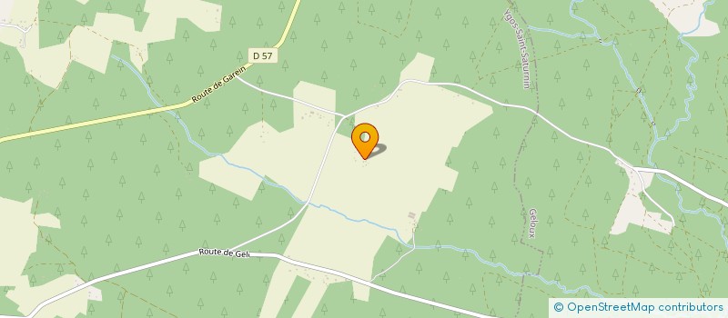 localisation de l'entreprise MADAME ANNE-MARIE NOLIBOIS  YGOS-SAINT-SATURNIN