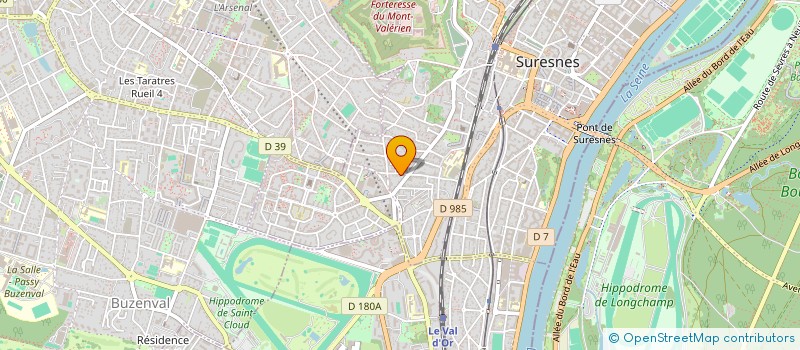 localisation de l'entreprise MADAME ANNE-MARIE NOTIN à SURESNES