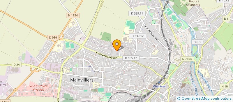 localisation de l'entreprise MADAME ANNE MARIE OLIVER à MAINVILLIERS