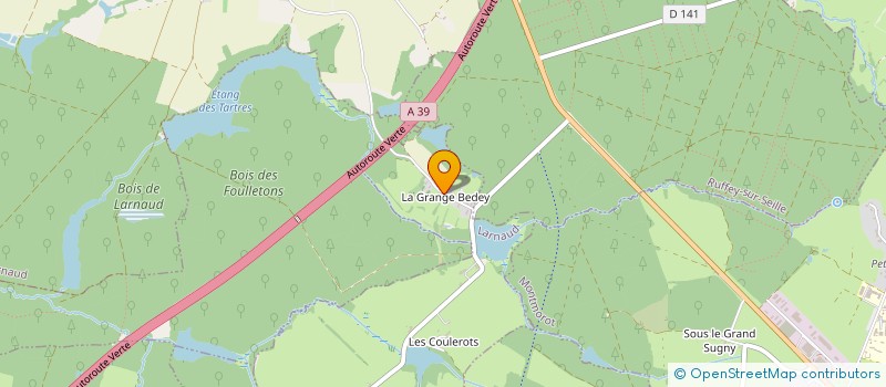 localisation de l'entreprise MADAME ANNE-MARIE PACAUD  LARNAUD