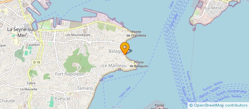 localisation de l'entreprise MADAME ANNE-MARIE PAPI à LA SEYNE-SUR-MER