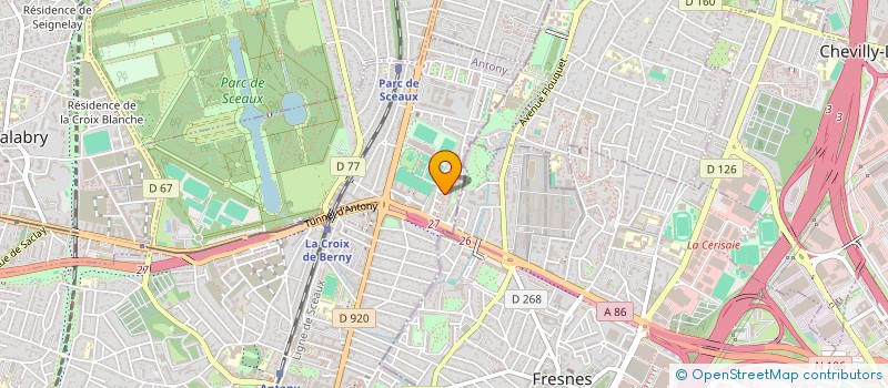 localisation de l'entreprise MADAME ANNE-MARIE PARIZE à ANTONY