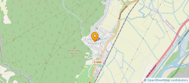 localisation de l'entreprise MADAME ANNE-MARIE PATERNO à CORBIERES-EN-PROVENCE