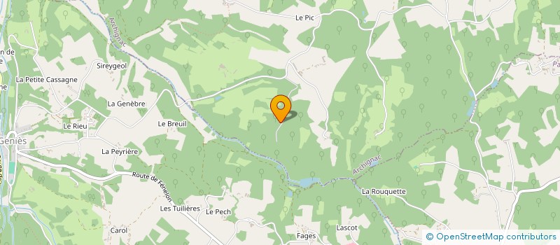 localisation de l'entreprise MADAME ANNE MARIE PAYNE  SALIGNAC-EYVIGUES