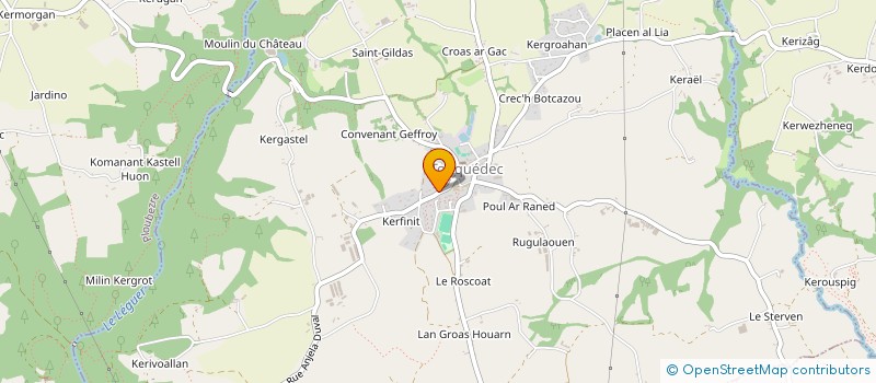 localisation de l'entreprise MADAME ANNE MARIE PEZRON à CAVAN