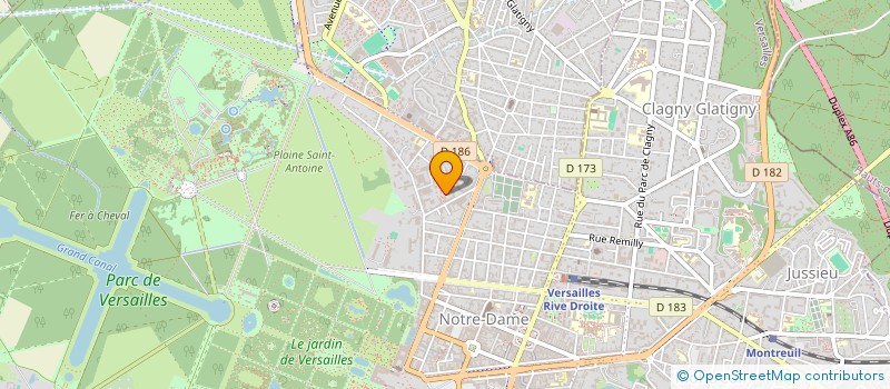localisation de l'entreprise MADAME ANNE-MARIE PICARD-MARISCAL à VERSAILLES