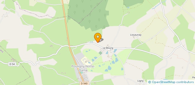localisation de l'entreprise MADAME ANNE-MARIE PIGNOT à POULIGNY-NOTRE-DAME