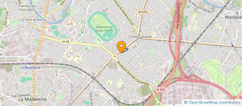 localisation de l'entreprise MADAME ANNE-MARIE PORRECA à MARCQ-EN-BARŒUL