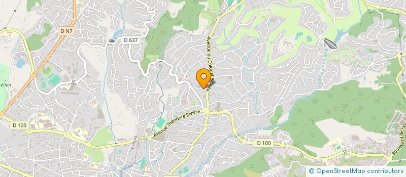 localisation de l'entreprise MADAME ANNE-MARIE PORTE  SAINT-RAPHAEL