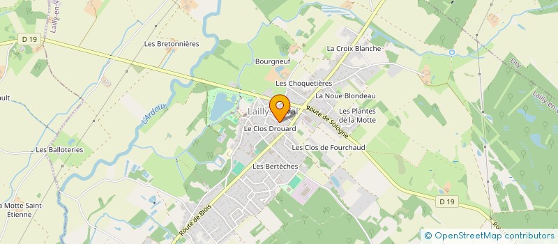 localisation de l'entreprise MADAME ANNE-MARIE PREAU  TAVERS