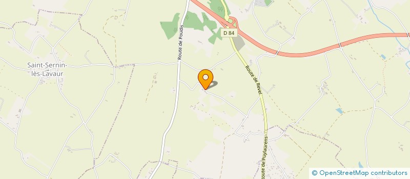 localisation de l'entreprise MADAME ANNE MARIE PUGET  BLAN