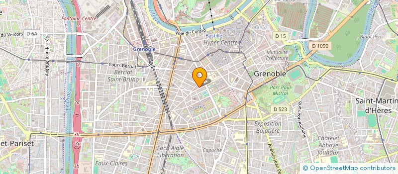 localisation de l'entreprise MADAME ANNE-MARIE QUER à GRENOBLE