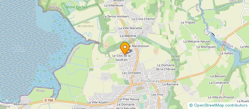 localisation de l'entreprise MADAME ANNE-MARIE REBATEL à BEAUSSAIS-SUR-MER