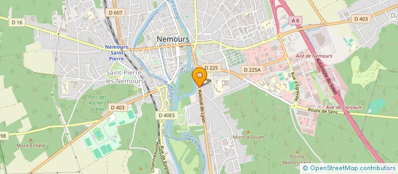 localisation de l'entreprise MADAME ANNE-MARIE RENAUDE  NEMOURS