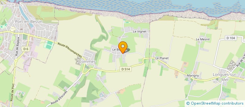 localisation de l'entreprise MADAME ANNE-MARIE RIGOT  COMMES