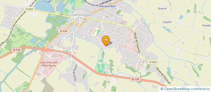 localisation de l'entreprise MADAME ANNE-MARIE RODELLAR à COLOMIERS