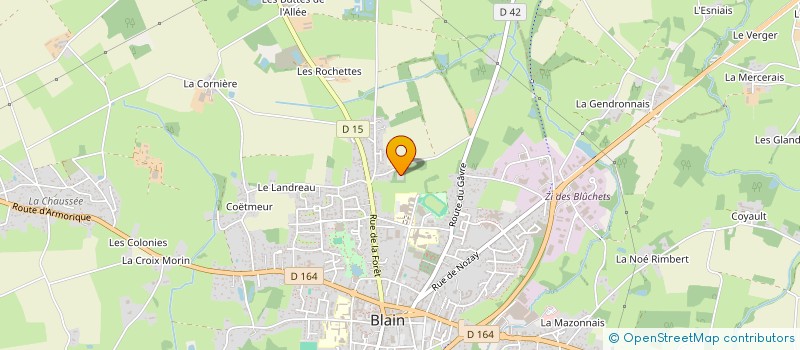 localisation de l'entreprise MADAME ANNE-MARIE ROLLAND  BLAIN