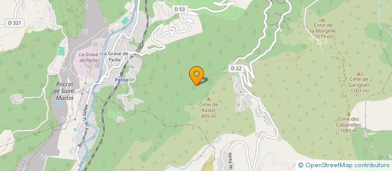 localisation de l'entreprise MADAME ANNE-MARIE SANCHEZ  PEILLE