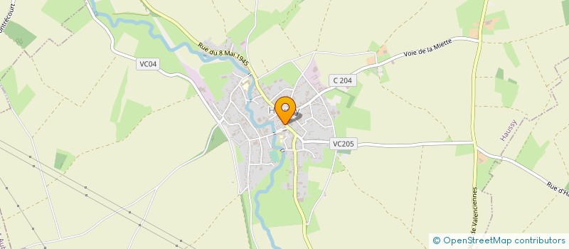 localisation de l'entreprise MADAME ANNE MARIE SAVINO  HAUSSY