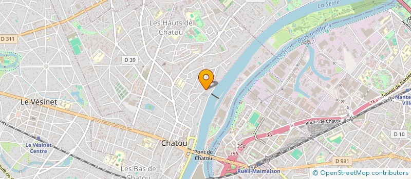 localisation de l'entreprise MADAME ANNE-MARIE SCHMITZ  CHATOU