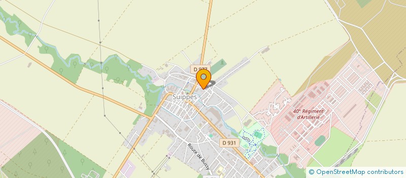 localisation de l'entreprise MADAME ANNE MARIE SCHMITZ  SUIPPES