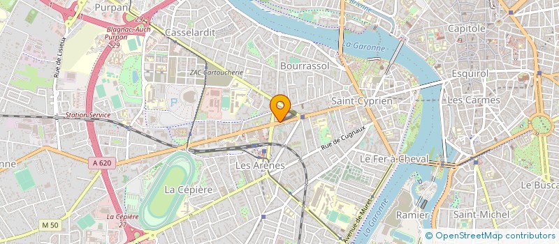 localisation de l'entreprise MADAME ANNE-MARIE SERENO à TOULOUSE