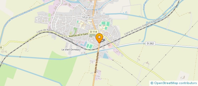 localisation de l'entreprise MADAME ANNE-MARIE SIGOGNEAU  CHARRON