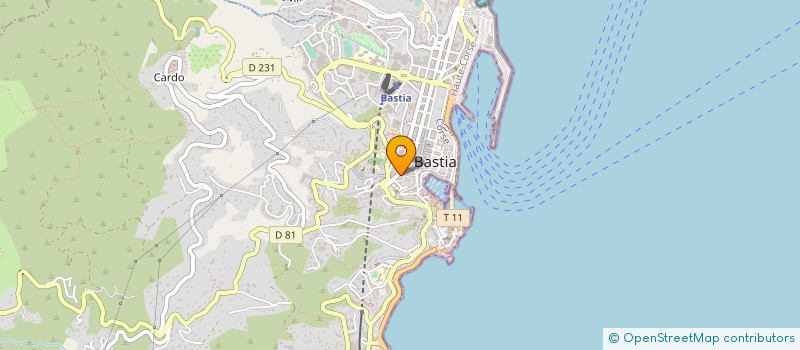 localisation de l'entreprise MADAME ANNE MARIE SIMEONI à BASTIA
