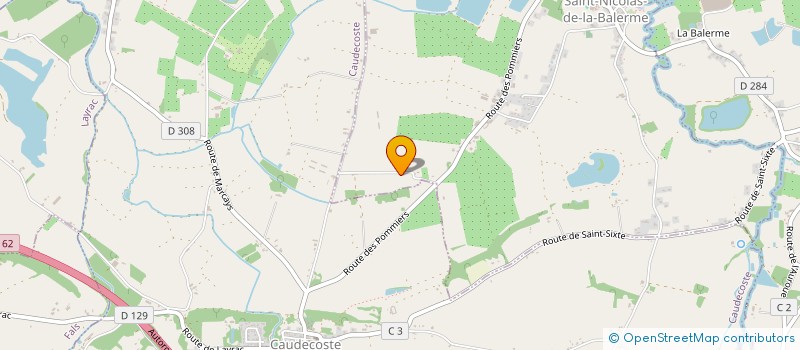 localisation de l'entreprise MADAME ANNE MARIE SIMONCELLO  SAINT-NICOLAS-DE-LA-BALERME