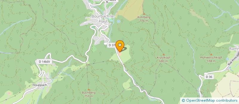 localisation de l'entreprise MADAME ANNE-MARIE SINGER  BOURBACH-LE-HAUT