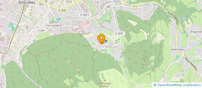 localisation de l'entreprise MADAME ANNE MARIE SINTES  BRESSON