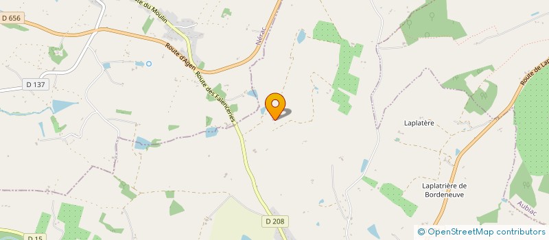 localisation de l'entreprise MADAME ANNE-MARIE STIVAL  ROQUEFORT