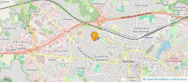 localisation de l'entreprise MADAME ANNE-MARIE TASSE à VANNES