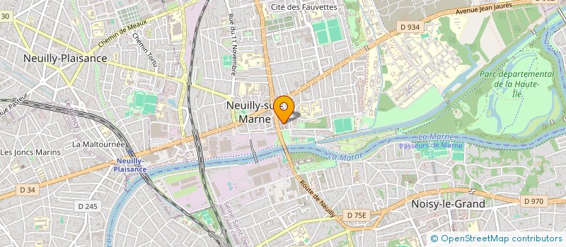 localisation de l'entreprise MADAME ANNE-MARIE TASSEL à NEUILLY-SUR-MARNE