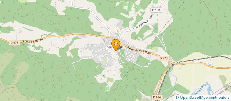 localisation de l'entreprise MADAME ANNE-MARIE TAVANO  MIRABEAU