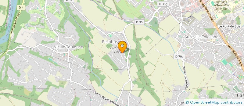 localisation de l'entreprise MADAME ANNE-MARIE TISSEYRE  PECHBUSQUE