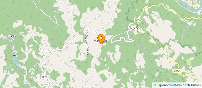 localisation de l'entreprise MADAME ANNE-MARIE TRISTAN  ESPEYRAC