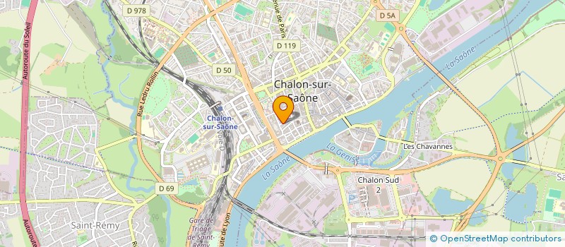 localisation de l'entreprise MADAME ANNE-MARIE VALOT  CHALON-SUR-SAONE
