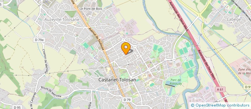 localisation de l'entreprise MADAME ANNE-MARIE VERRIER à CASTANET-TOLOSAN