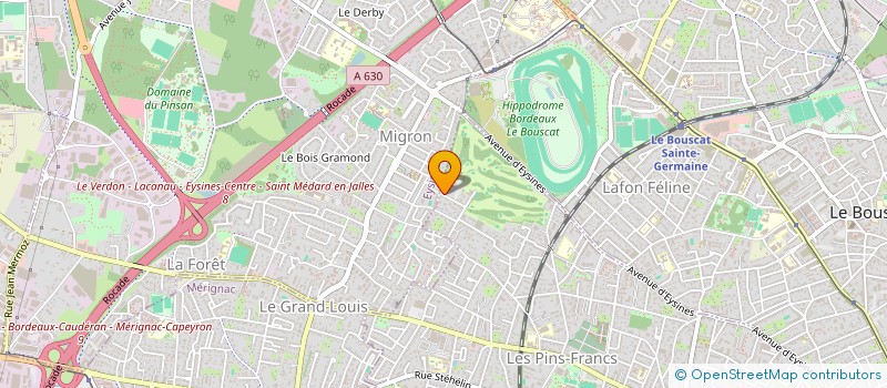 localisation de l'entreprise MADAME ANNE MARIE VILLA à BORDEAUX