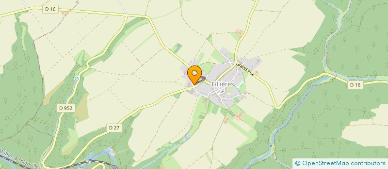 localisation de l'entreprise MADAME ANNE MARIE VINT  FILLIERES