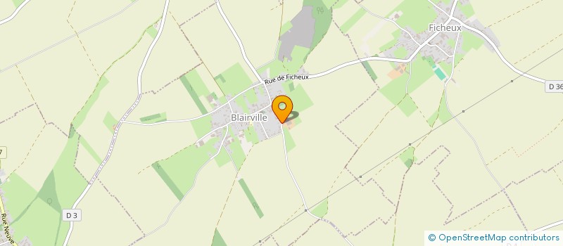 localisation de l'entreprise MADAME ANNE-MARIE VOYEZ  BLAIRVILLE