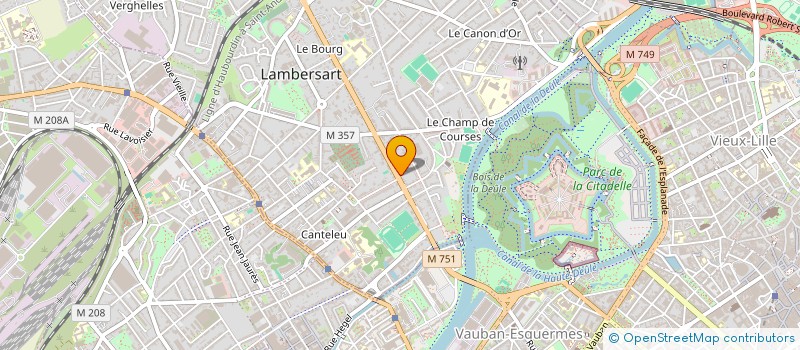 localisation de l'entreprise MADAME ANNE-MARIE WATTREMEZ à LAMBERSART