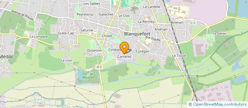 localisation de l'entreprise MADAME ANNE-MARIE WEILL à BLANQUEFORT