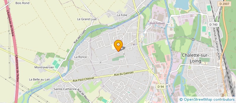 localisation de l'entreprise MADAME ANNE-MARIE WESNOKER à CHALETTE-SUR-LOING