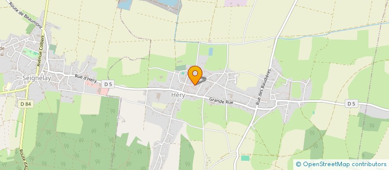 localisation de l'entreprise MADAME ANNE-MARIE YEREMIYEW  HERY