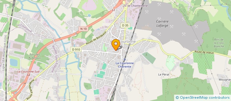 localisation de l'entreprise MADAME ANNE MARQUES à LA COURONNE